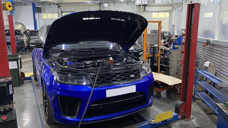 Замена турбины Range Rover Sport в Москве Замена турбины Range Rover Sport в Москве