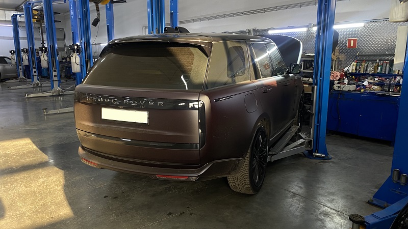 Замена генератора Range Rover Замена генератора Range Rover